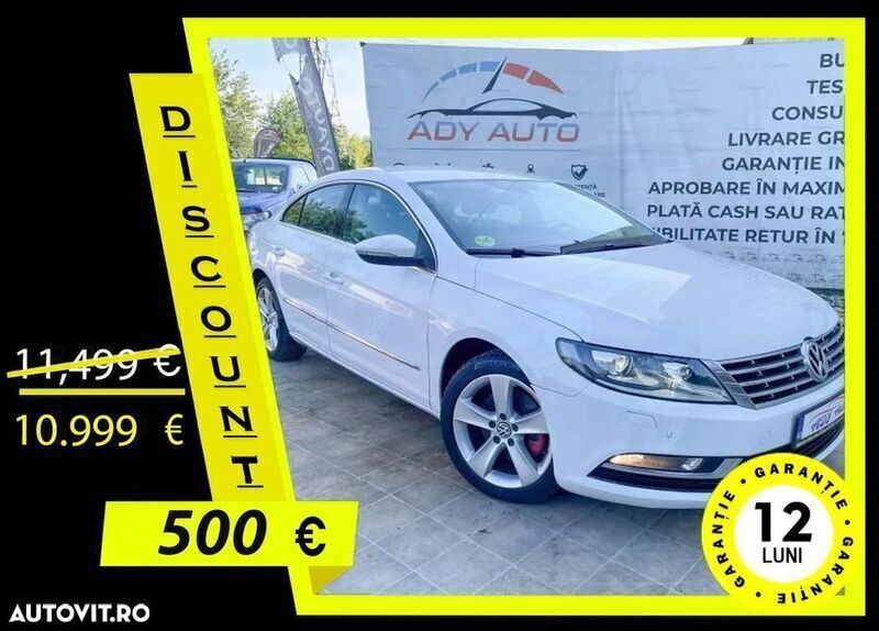Alb Utilizat 2013 VW CC Berlinǎ | 11.499 EUR (Scump) - Imagine 1/4