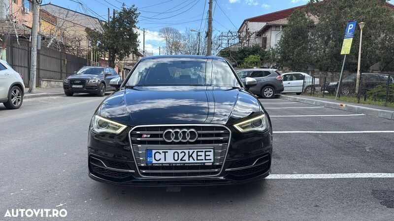 Negru Utilizat 2015 Audi S3 Hatchback | 15.500 EUR - Imagine 1/4