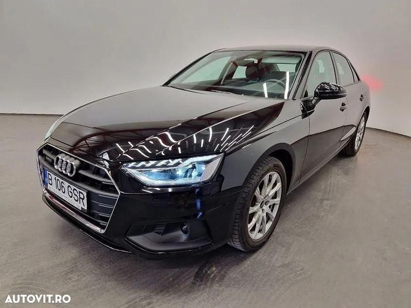 Negru Utilizat 2022 Audi A4 Berlinǎ | 30.432 EUR (Preț OK) - Imagine 1/4