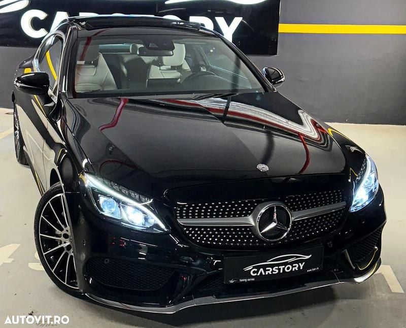 Culoarenegru Utilizat 2017 Mercedes C400 Coupe | 29.900 EUR - Imagine 1/4