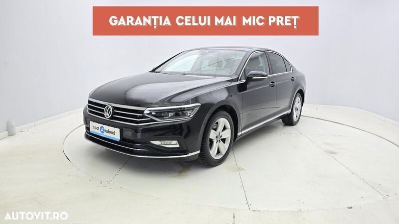 Negru Utilizat 2020 VW Passat Highline Berlinǎ | 20.750 EUR (Preț OK) - Imagine 1/4