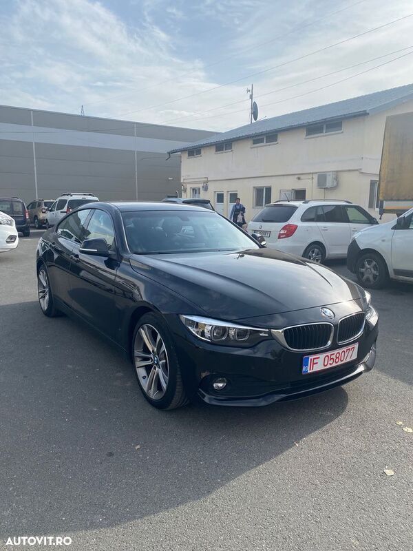 Negru Utilizat 2017 BMW 420 Gran Coupé Coupe | 15.490 EUR (Preț bun) - Imagine 1/4