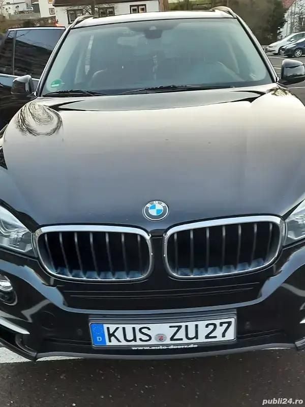 Negru Utilizat 2016 BMW X5 SUV | 25.300 EUR (Super Preț) - Imagine 1/4