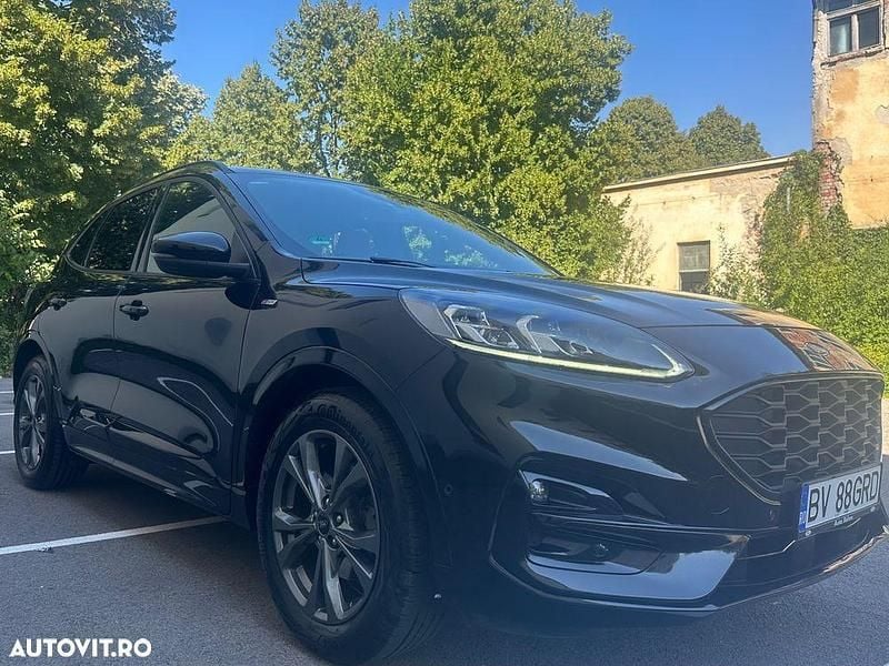 Culoarenegru Utilizat 2022 Ford Kuga ST-Line SUV | 18.500 EUR (Preț OK) - Imagine 1/4
