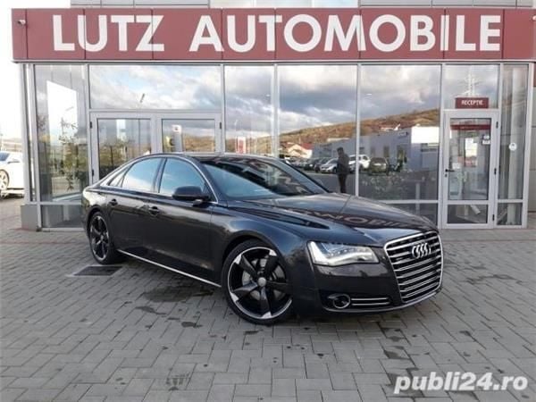 Second-hand Audi A8 Sport 250 CP (183 kW) 2011 Gri metalizat Berlinǎ