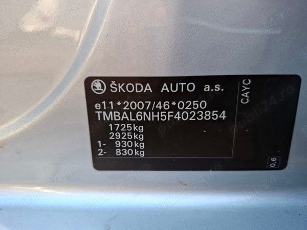Utilizat 2015 Skoda Rapid Hatchback | 8.500 EUR (Preț OK) - Imagine 1/4