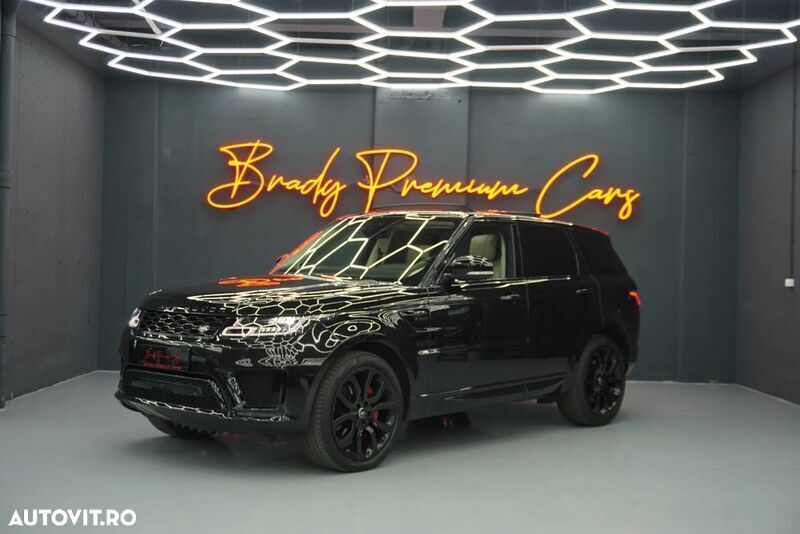 Negru Utilizat 2020 Land Rover Range Rover Sport SUV | 51.170 EUR - Imagine 1/4