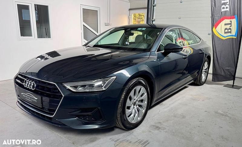 Gri Utilizat 2021 Audi A7 Hatchback | 39.325 EUR (Puțin scump) - Imagine 1/4