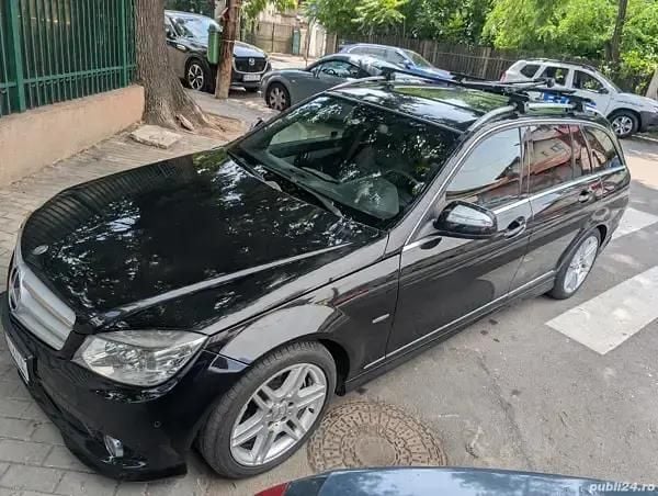 Second-hand Mercedes C200 Avantgarde 135 CP (99 kW) 2007 Negru Break