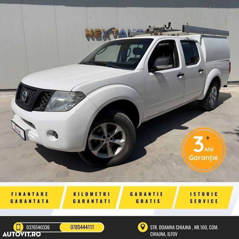 Alb Utilizat 2013 Nissan Navara Pickup | 7.498 EUR (Super Preț) - Imagine 1/4