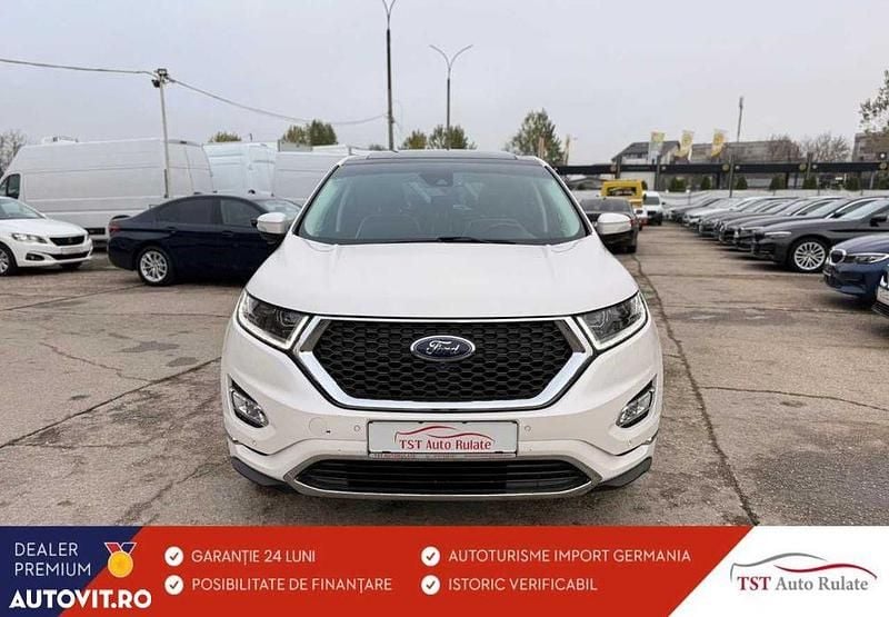 Culoarealb Utilizat 2018 Ford Edge SUV | 22.700 EUR (Puțin scump) - Imagine 1/4