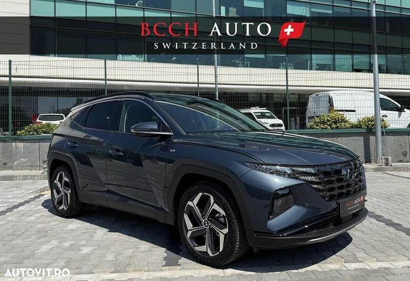 Culoarealbastru Utilizat 2022 Hyundai Tucson SUV | 38.537 EUR - Imagine 1/4