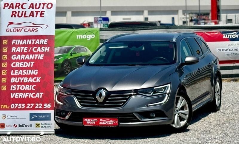 Gri Utilizat 2017 Renault Talisman GrandTour Intens Break | 9.996 EUR - Imagine 1/4