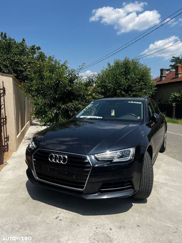 Negru Utilizat 2017 Audi A4 Break | 9.300 EUR (Preț bun) - Imagine 1/4
