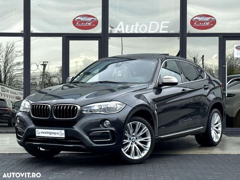 Gri Utilizat 2016 BMW X6 SUV | 27.990 EUR (Super Preț) - Imagine 1/4