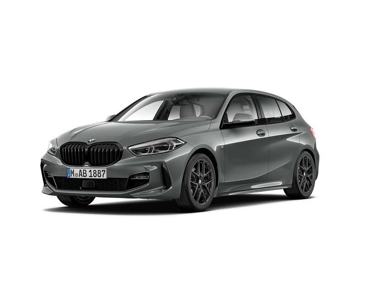 Skyscraper grey metallic Utilizat 2022 BMW 118 Shadowline Hatchback | 18.980 EUR (Preț bun) - Imagine 1/4