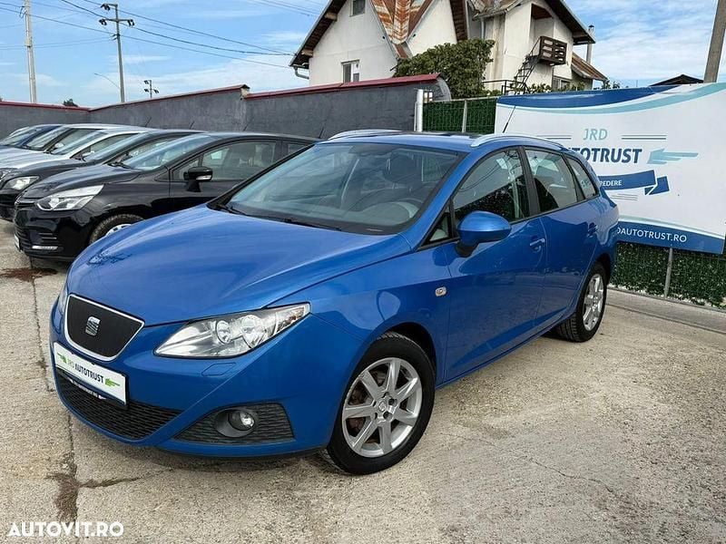 Culoarealbastru Utilizat 2011 Seat Ibiza ST Ecomotive Break | 4.300 EUR (Puțin scump) - Imagine 1/4