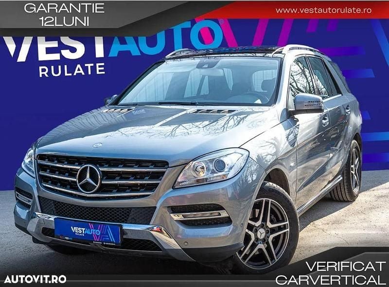 Gri Utilizat 2012 Mercedes ML350 SUV | 14.990 EUR (Preț bun) - Imagine 1/4