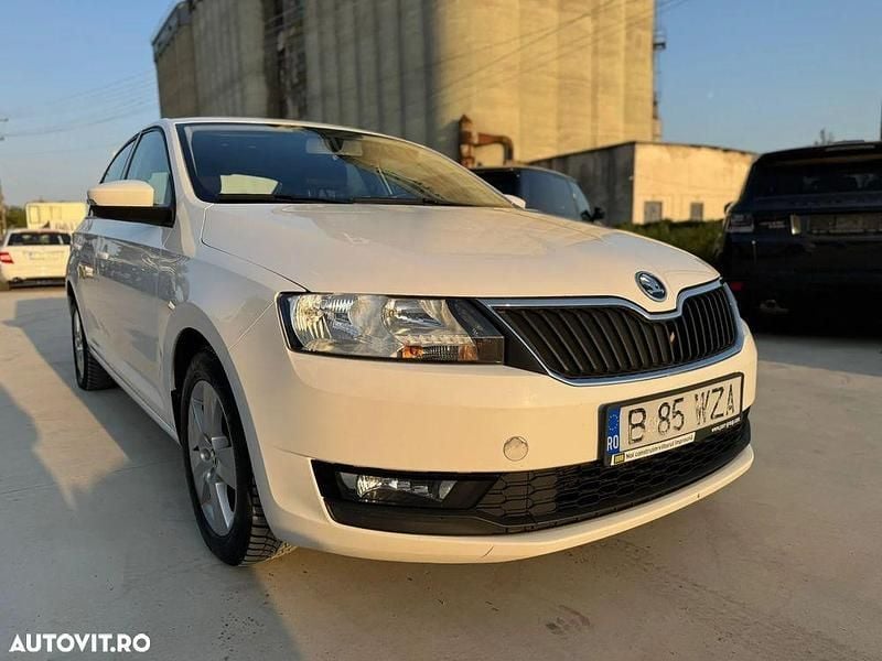Culoarealb Utilizat 2017 Skoda Rapid Ambition Berlinǎ | 5.950 EUR (Preț OK) - Imagine 1/4