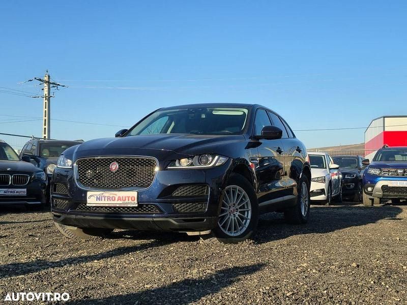 Second-hand Jaguar F-Pace Prestige 180 CP (132 kW) 2017 Culoarealbastru SUV