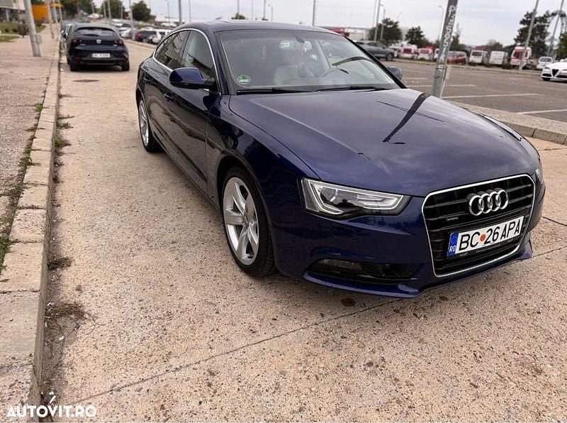 Culoarealbastru Second-hand 2015 Audi A5 Sportback Hatchback | 12.500 EUR (Super Preț) - Imagine 1/4