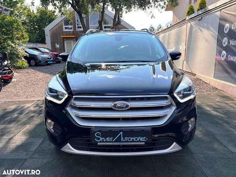 Negru Utilizat 2018 Ford Kuga Titanium SUV | 13.999 EUR (Preț OK) - Imagine 1/4
