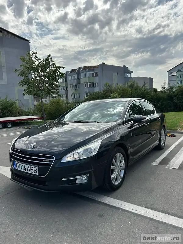 Albastru Utilizat 2013 Peugeot 508 Berlinǎ | 7.500 EUR (Preț OK) - Imagine 1/4