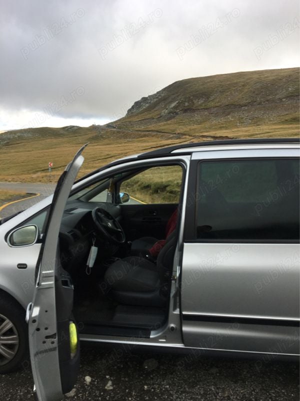 Second-hand VW Sharan 116 CP (85 kW) 2007 Gri Monovolum