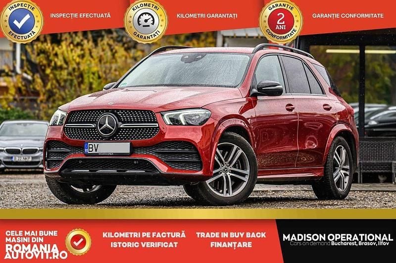 Culoarerosu Utilizat 2021 Mercedes GLE350 AMG line SUV | 60.500 EUR (Preț OK) - Imagine 1/4