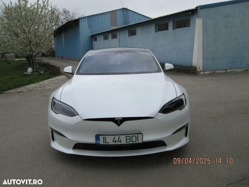 Second-hand Tesla Model S 492 kW (670 CP) 2023 Culoarealb Hatchback