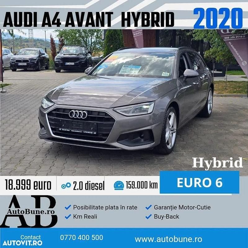 Culoaregri Utilizat 2020 Audi A4 Advanced Break | 18.999 EUR (Super Preț) - Imagine 1/4
