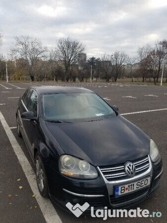 Negru Utilizat 2008 VW Jetta Berlinǎ | 5.600 EUR (Preț OK) - Imagine 1/3