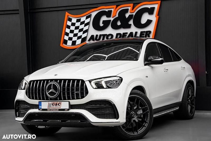 Culoarealb Utilizat 2023 Mercedes GLE53 AMG AMG Coupe | 79.900 EUR - Imagine 1/4
