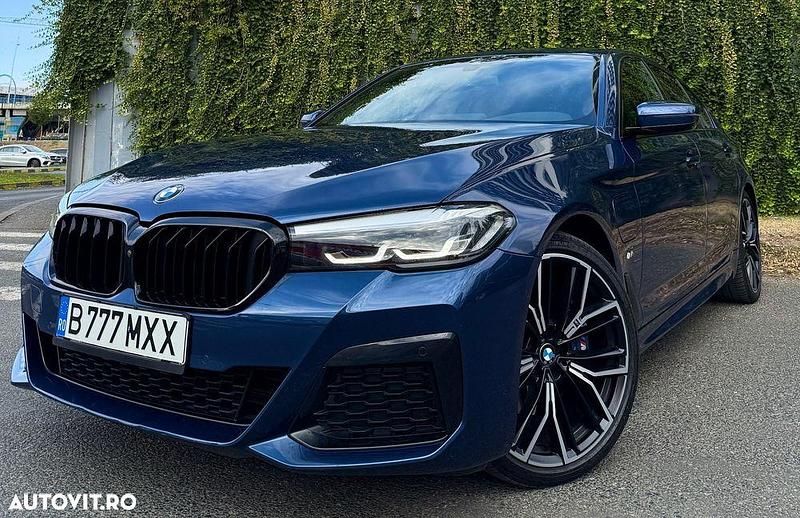 Culoarealbastru Utilizat 2020 BMW 530e M Sport Berlinǎ | 37.700 EUR (Scump) - Imagine 1/4