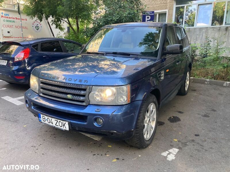 Second-hand Land Rover Range Rover Sport HSE 190 CP (139 kW) 2008 Albastru SUV