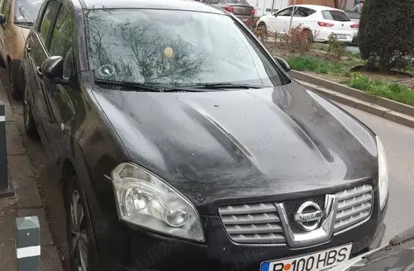 Negru Utilizat 2008 Nissan Qashqai SUV | 4.850 EUR (Preț OK) - Imagine 1/4