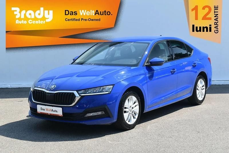 Albastru Utilizat 2021 Skoda Octavia Ambition Break | 16.899 EUR (Preț OK) - Imagine 1/4