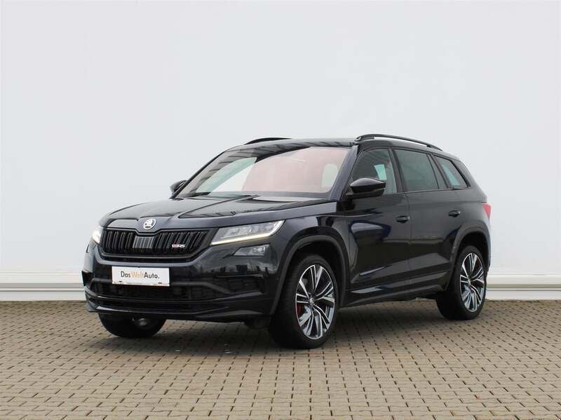 Negru normal Utilizat 2020 Skoda Kodiaq RS SUV | 29.900 EUR (Preț OK) - Imagine 1/4
