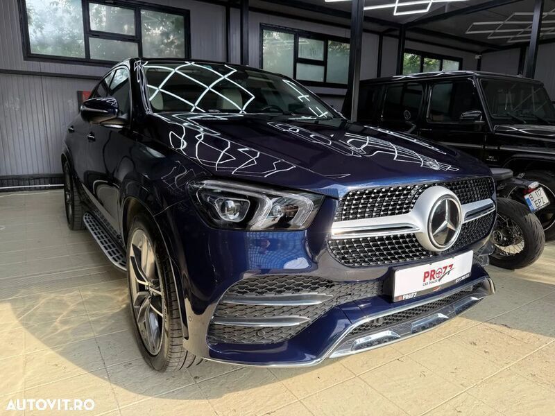 Albastru Utilizat 2022 Mercedes GLE350 Coupe | 81.990 EUR - Imagine 1/4