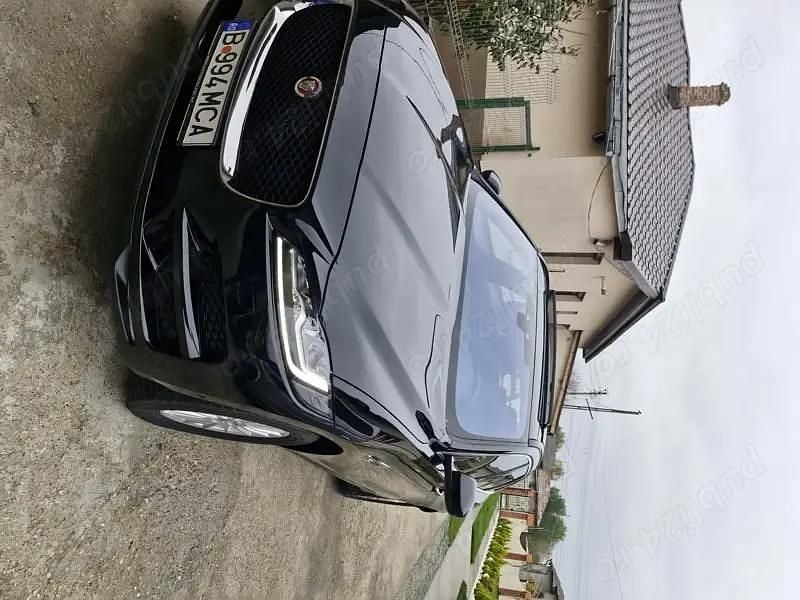 Negru Utilizat 2018 Jaguar F-Pace SUV | 19.500 EUR (Puțin scump) - Imagine 1/4