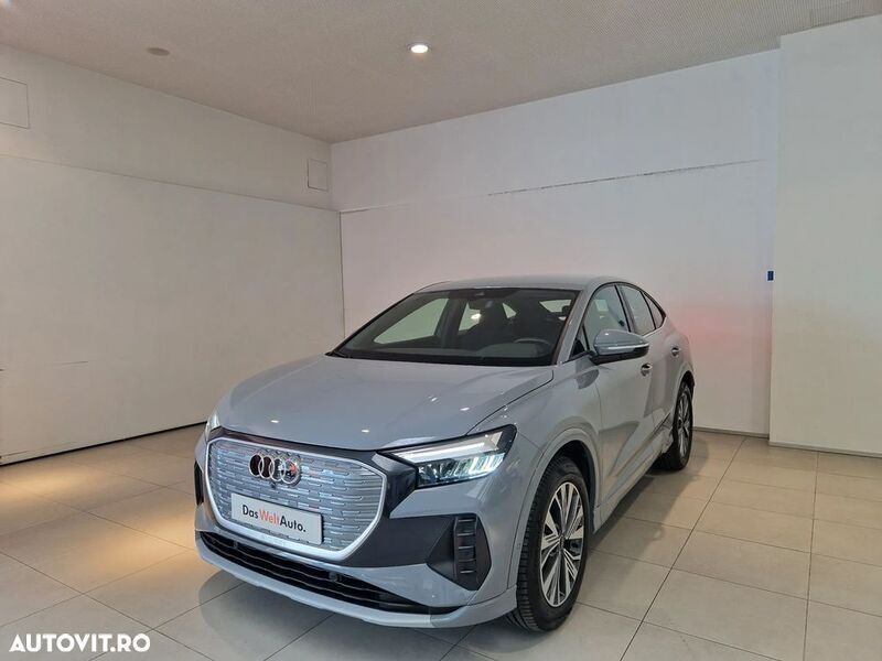 Gri Utilizat 2023 Audi Q4 Sportback e-tron SUV | 34.000 EUR - Imagine 1/4