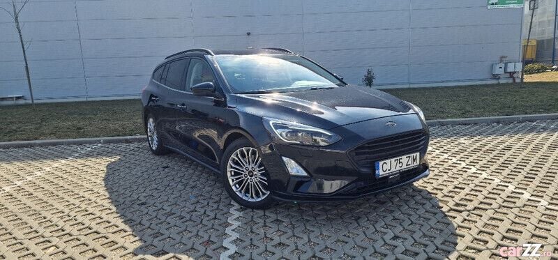 Negru Utilizat 2019 Ford Focus Break | 11.800 EUR (Preț OK) - Imagine 1/4