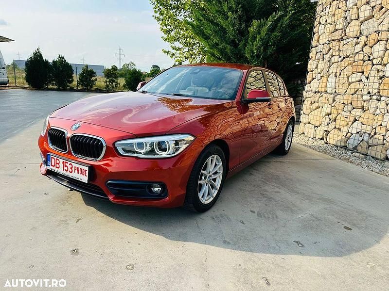 Culoareportocaliu Utilizat 2018 BMW 116 Sport Line Hatchback | 10.990 EUR (Preț OK) - Imagine 1/4