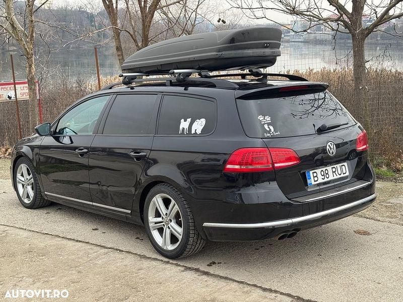 Second-hand VW Passat R-line 140 CP (102 kW) 2013 Culoarenegru Break