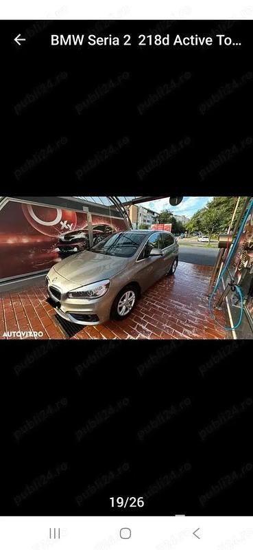 Second-hand BMW 218 Active Tourer 150 CP (110 kW) 2015 Monovolum