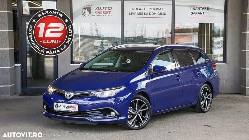 Culoarealbastru Utilizat 2017 Toyota Auris Hybrid Break | 13.490 EUR (Preț OK) - Imagine 1/4