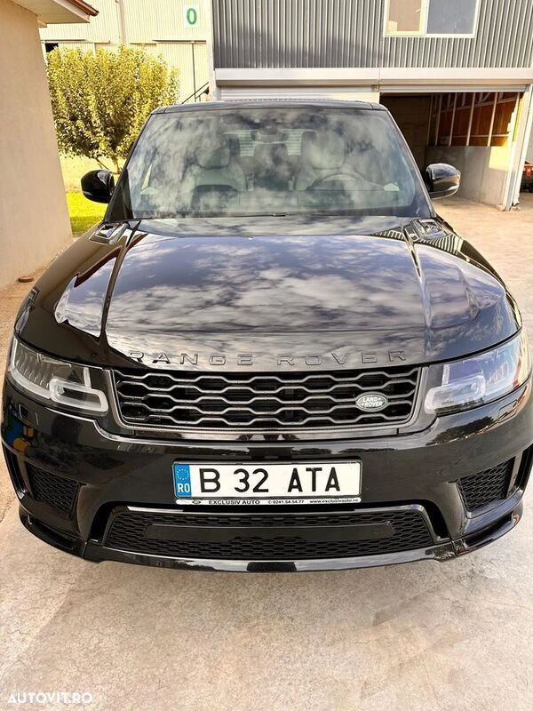 Negru Utilizat 2022 Land Rover Range Rover Sport SUV | 69.600 EUR - Imagine 1/4
