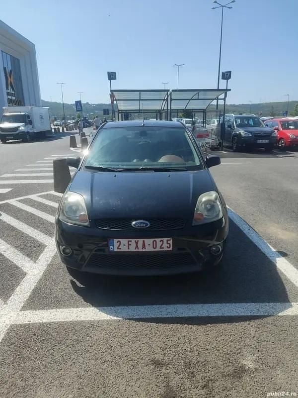 Negru Utilizat 2006 Ford Fiesta S Hatchback | 999 EUR (Preț OK) - Imagine 1/4