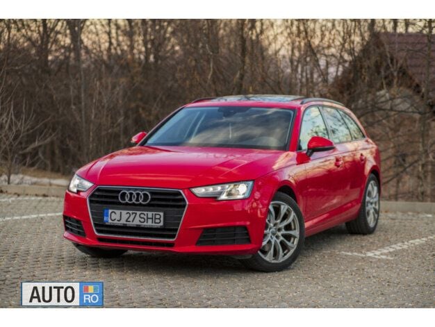 Rosu Utilizat 2019 Audi A4 Break | 16.500 EUR (Preț bun) - Imagine 1/4