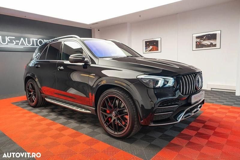 Negru Utilizat 2021 Mercedes GLE53 AMG AMG SUV | 82.320 EUR (Puțin scump) - Imagine 1/4